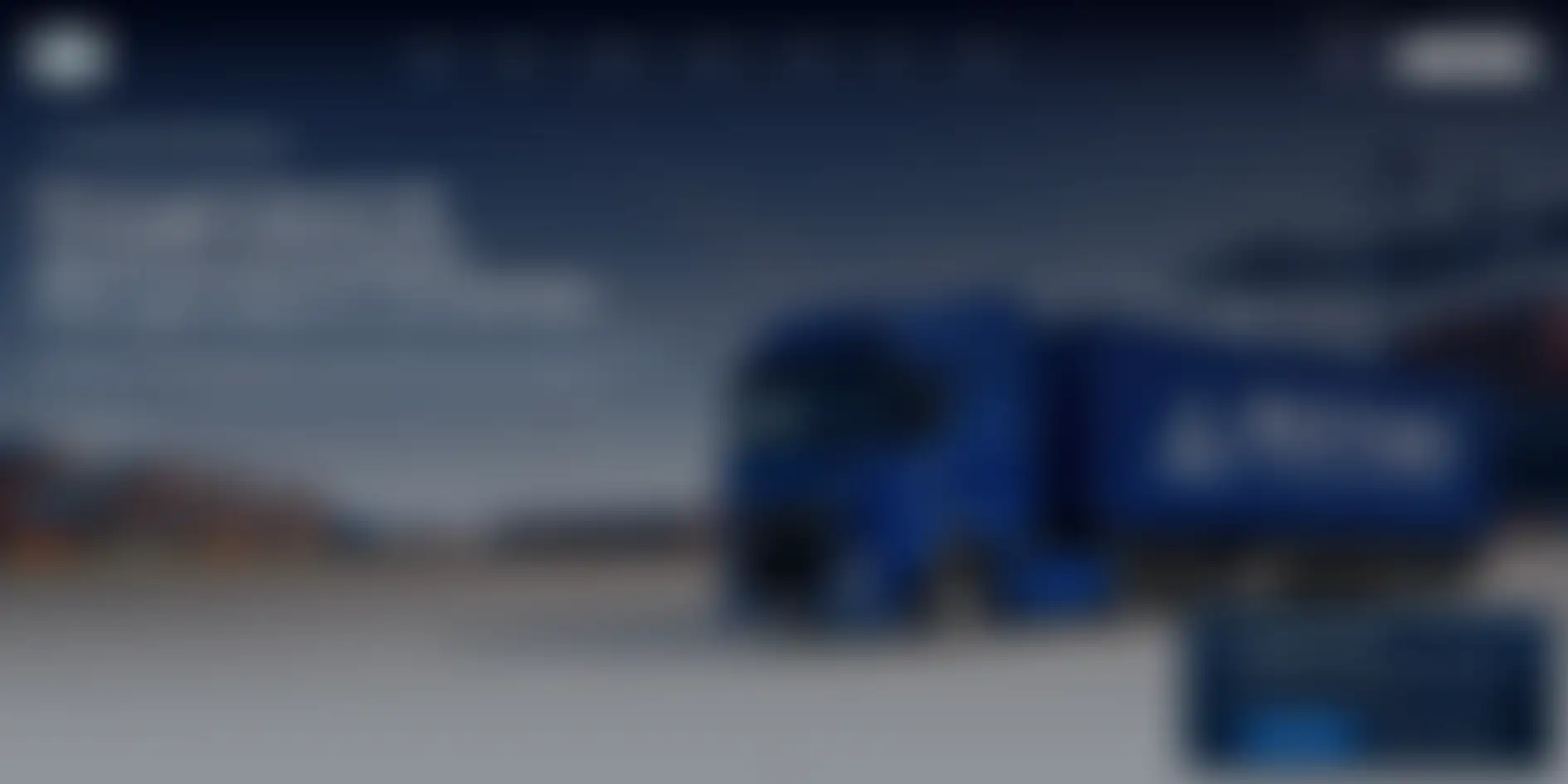 Freight & logistics website
