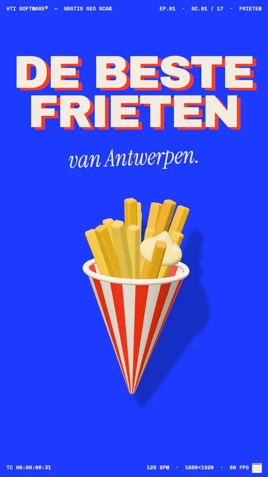 Poster of our reel The best fries